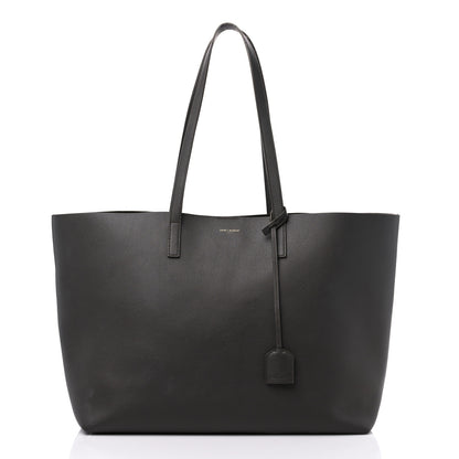 Saint Laurent Calfskin Large Shopping Tote Asphalt 3 of 17
