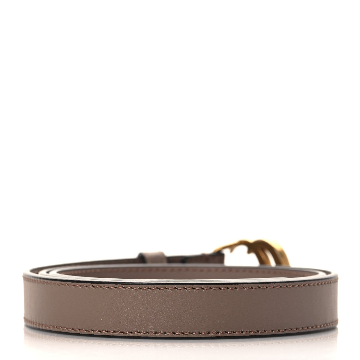 Gucci Calfskin Double G 20mm Belt 85 34 Porcelain Rose 2 of 5
