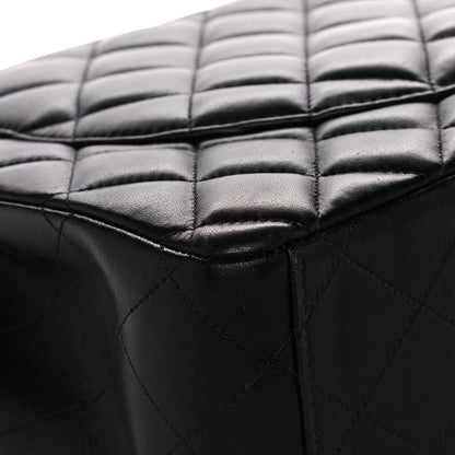 Chanel Lambskin Quilted Maxi Double Flap Black 11 of 17