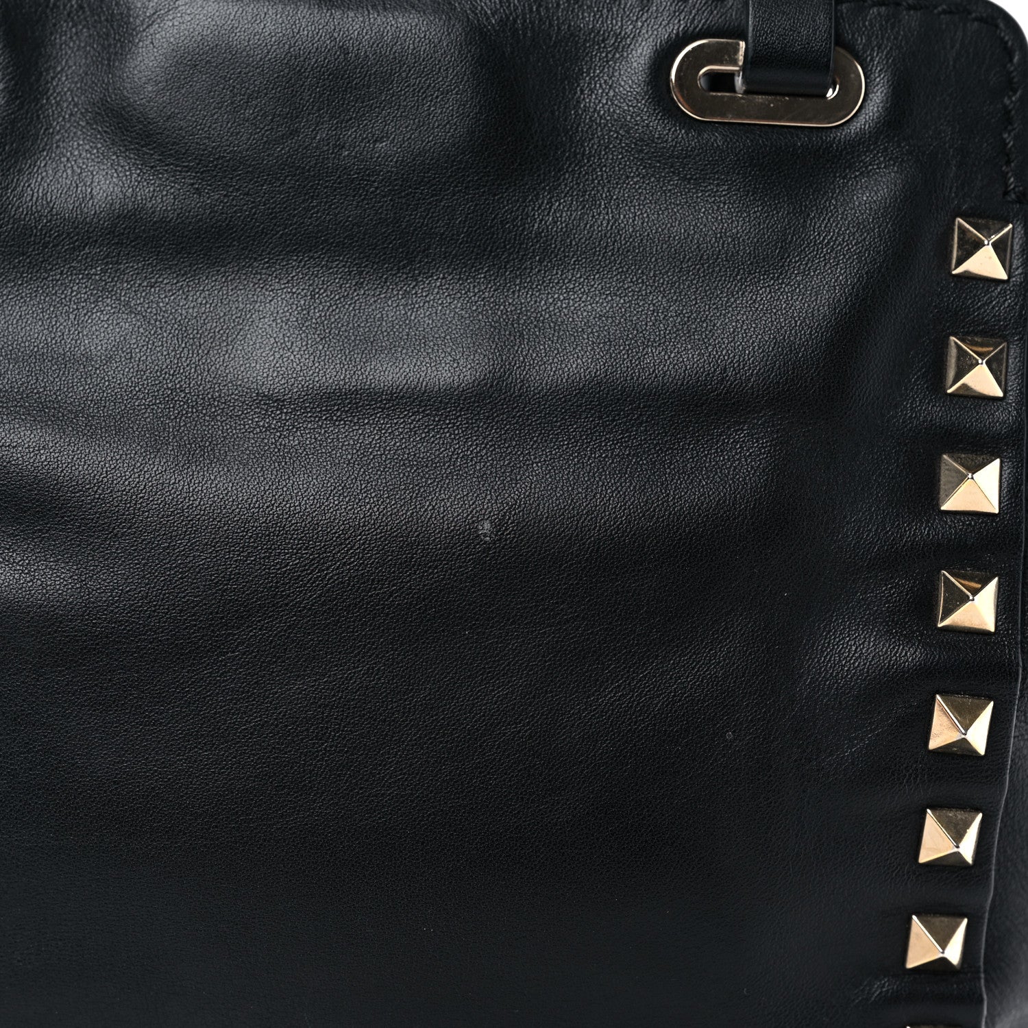 Valentino Garavani Vitello Mini Rockstud Tote Black 17 of 29