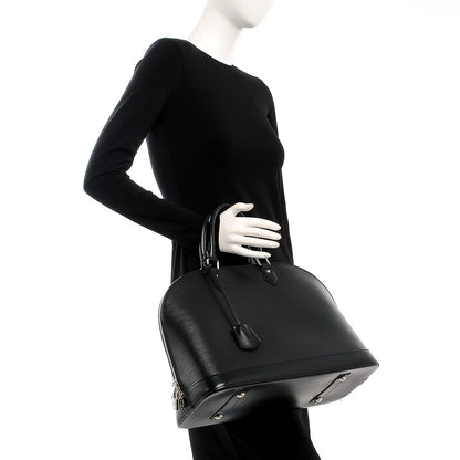 Louis Vuitton Epi Alma PM Black 2 of 13