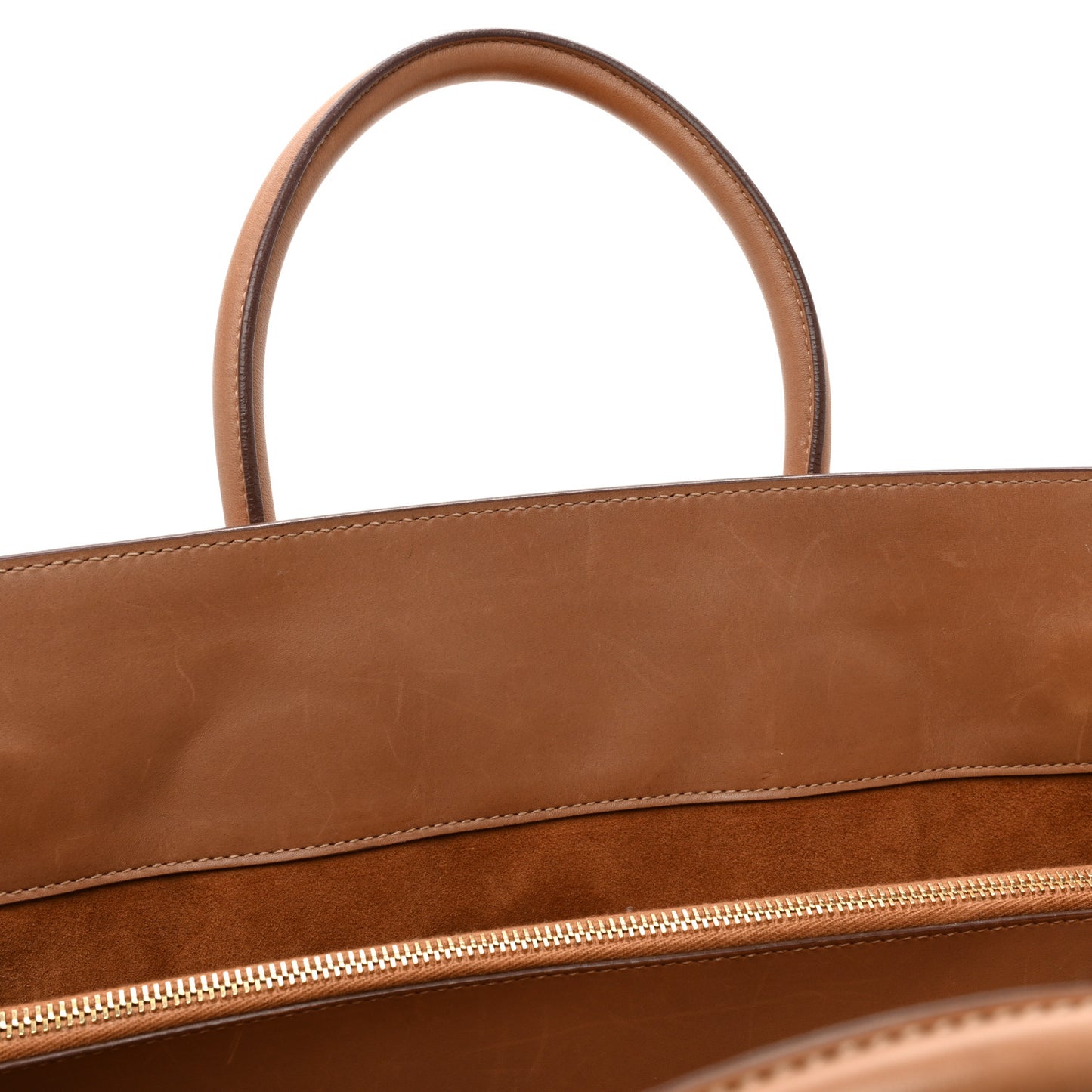 Smooth Calfskin Medium Supple Sac De Jour Brown