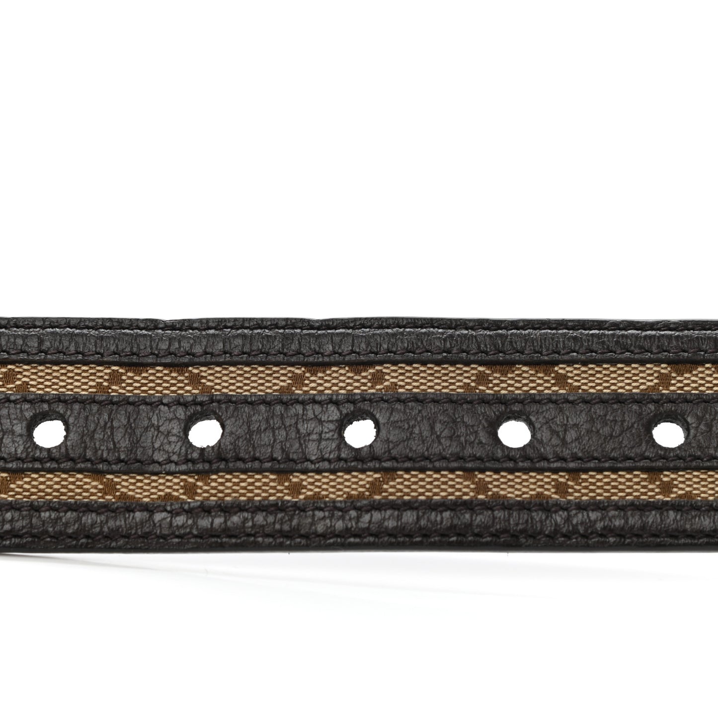 Monogram Belt 95 38 Dark Brown