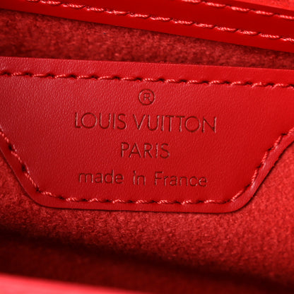 Louis Vuitton Epi Soufflot Castillan Red 7 of 13