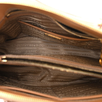 Prada Saffiano Lux Medium Promenade Tote Caramel 5 of 14