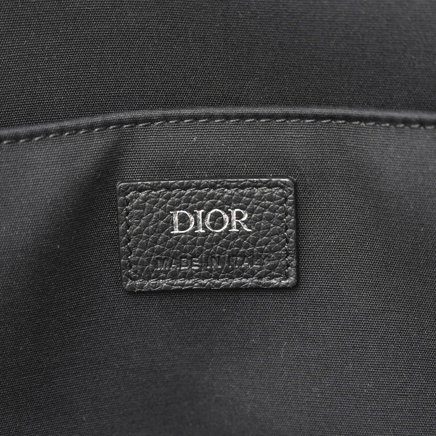 Christian Dior Oblique Calfskin Rider Backpack Beige Black 6 of 13