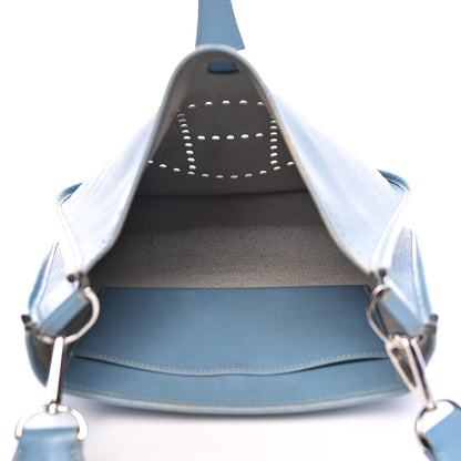 Hermes Epsom Evelyne PM Blue Jean 5 of 14