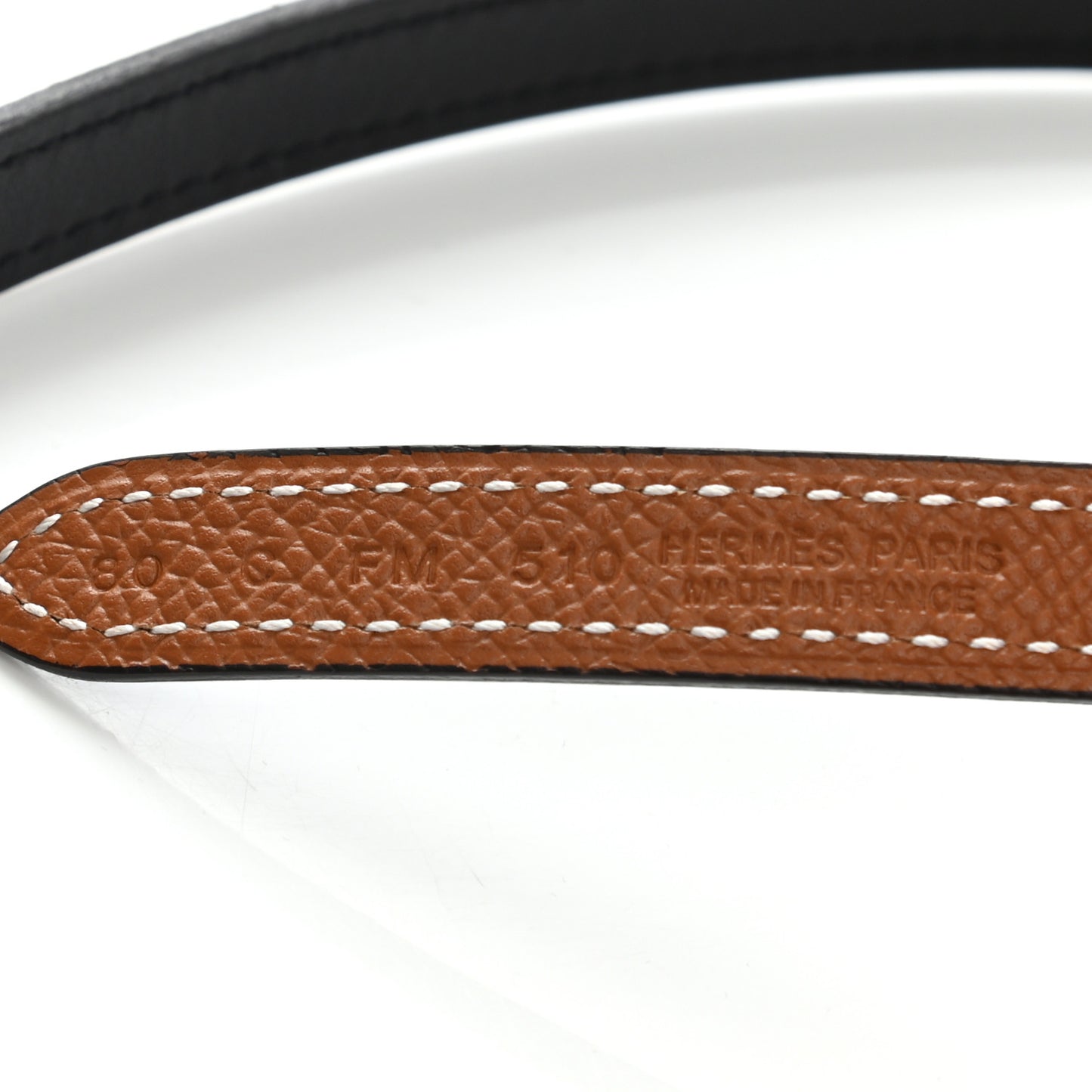 Epsom Swift 13mm Romance Belt 80 Gold Black