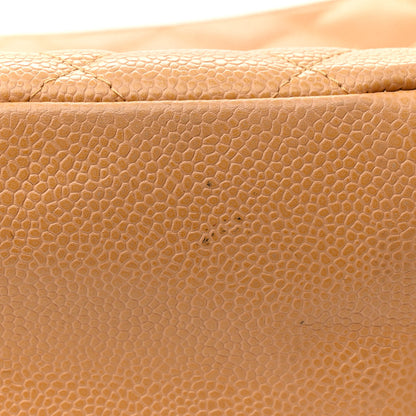 Chanel Caviar Quilted Timeless CC Shoulder Bag Beige 15 of 18