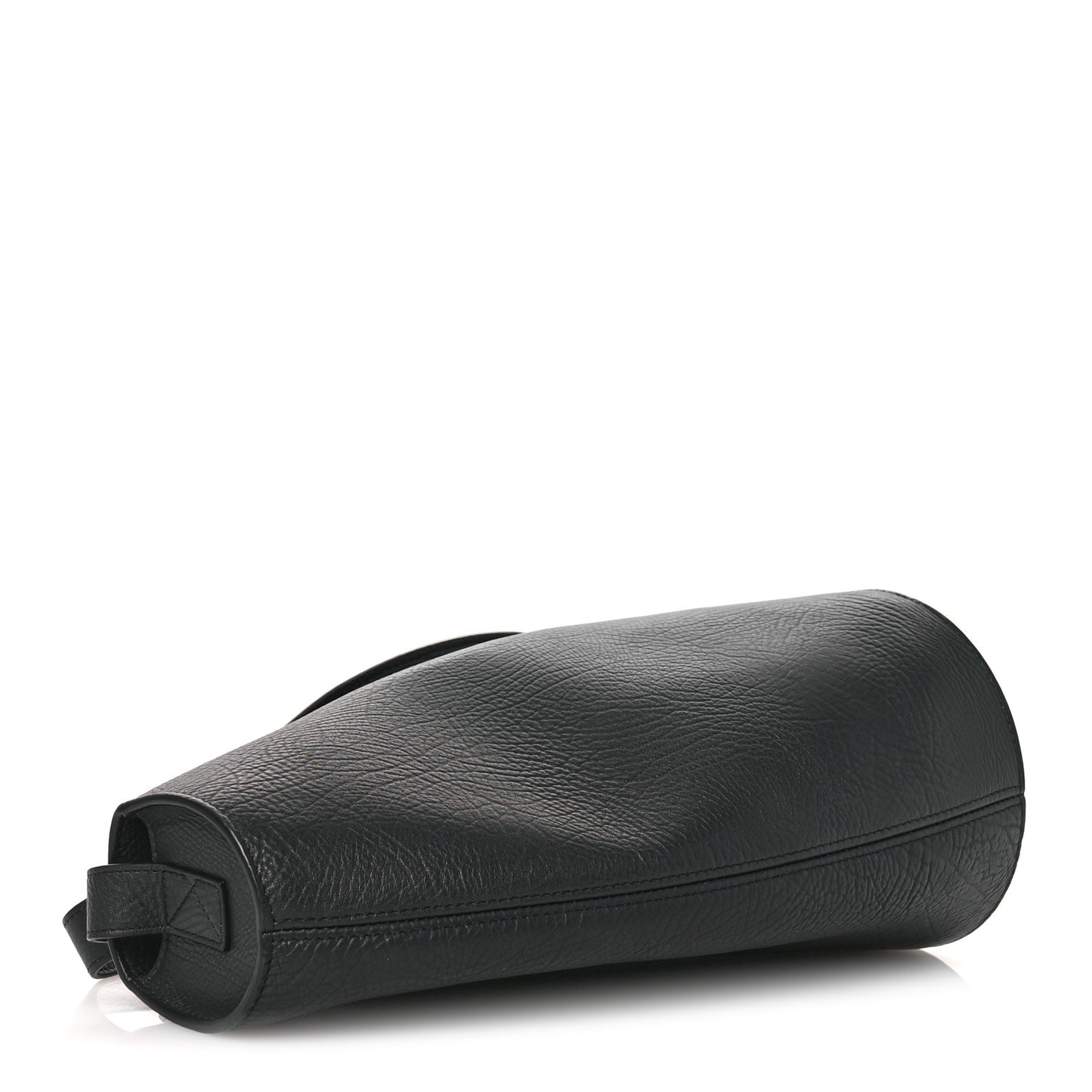 Calfskin Large Horn Bag Black