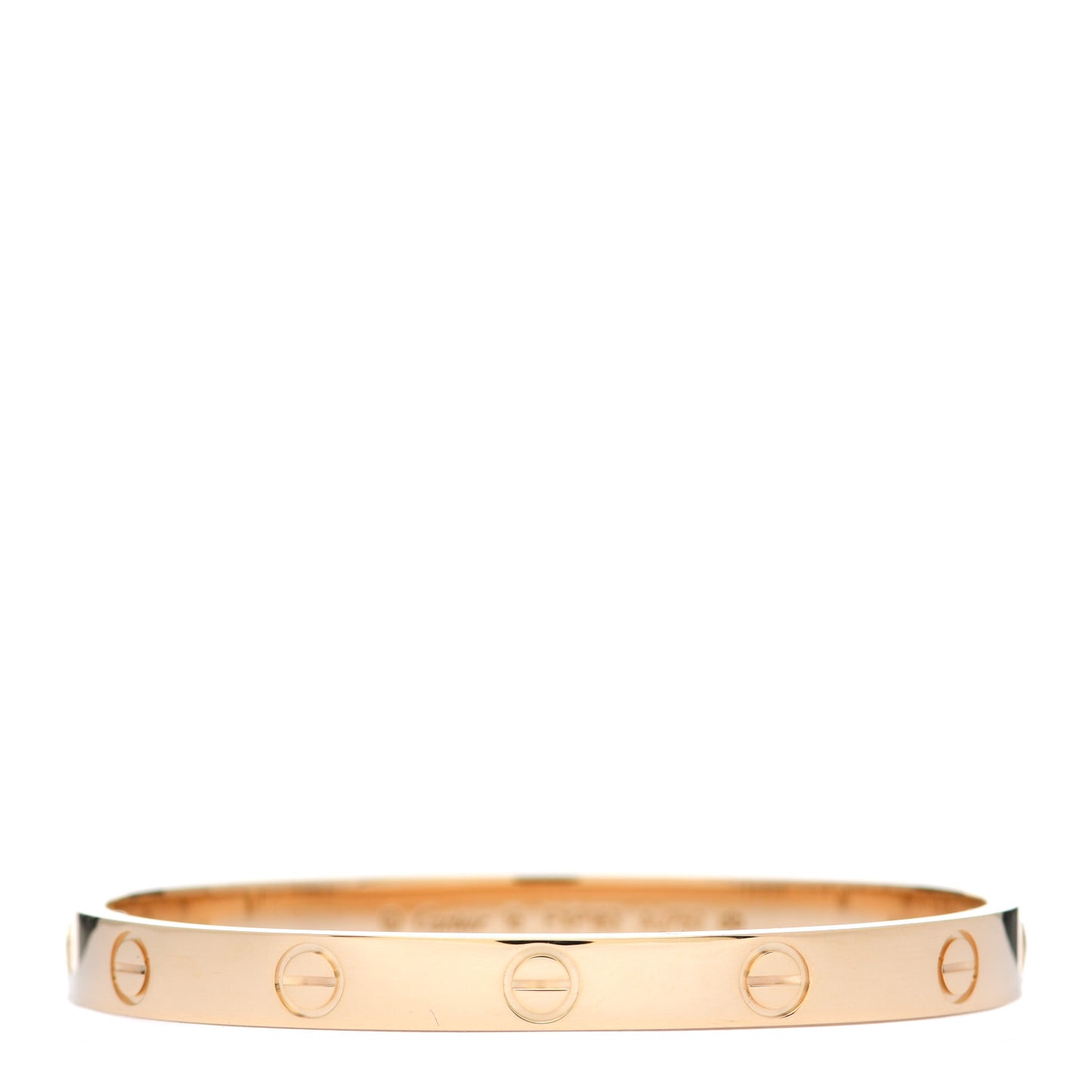 18K Yellow Gold LOVE Bracelet 16