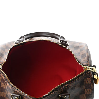 Louis Vuitton Damier Ebene Speedy Bandouliere 30 5 of 11