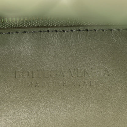 Bottega Veneta Calfskin Intrecciato Large Hop Travertine 6 of 9