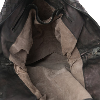 Bottega Veneta Nappa Intrecciato Maxi Convertible Tote Brown 6 of 13