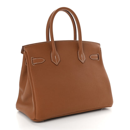 Hermes Togo Birkin 30 Gold 2 of 32