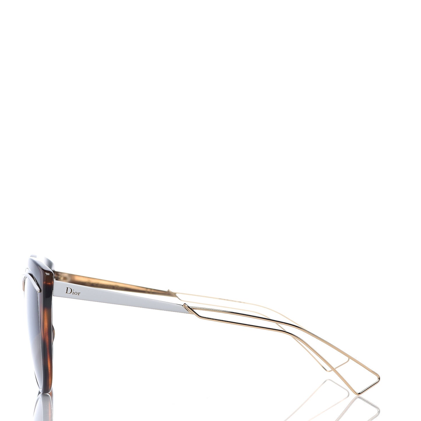 Cat Eye Liner Sunglasses Tortoise