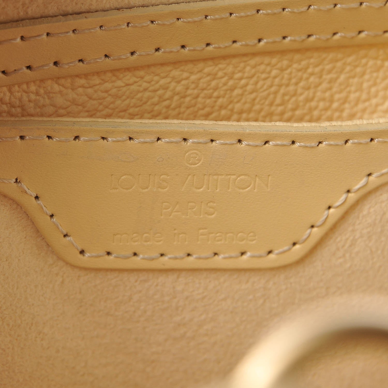 Louis Vuitton Epi Mabillon Backpack Vanilla 6 of 6