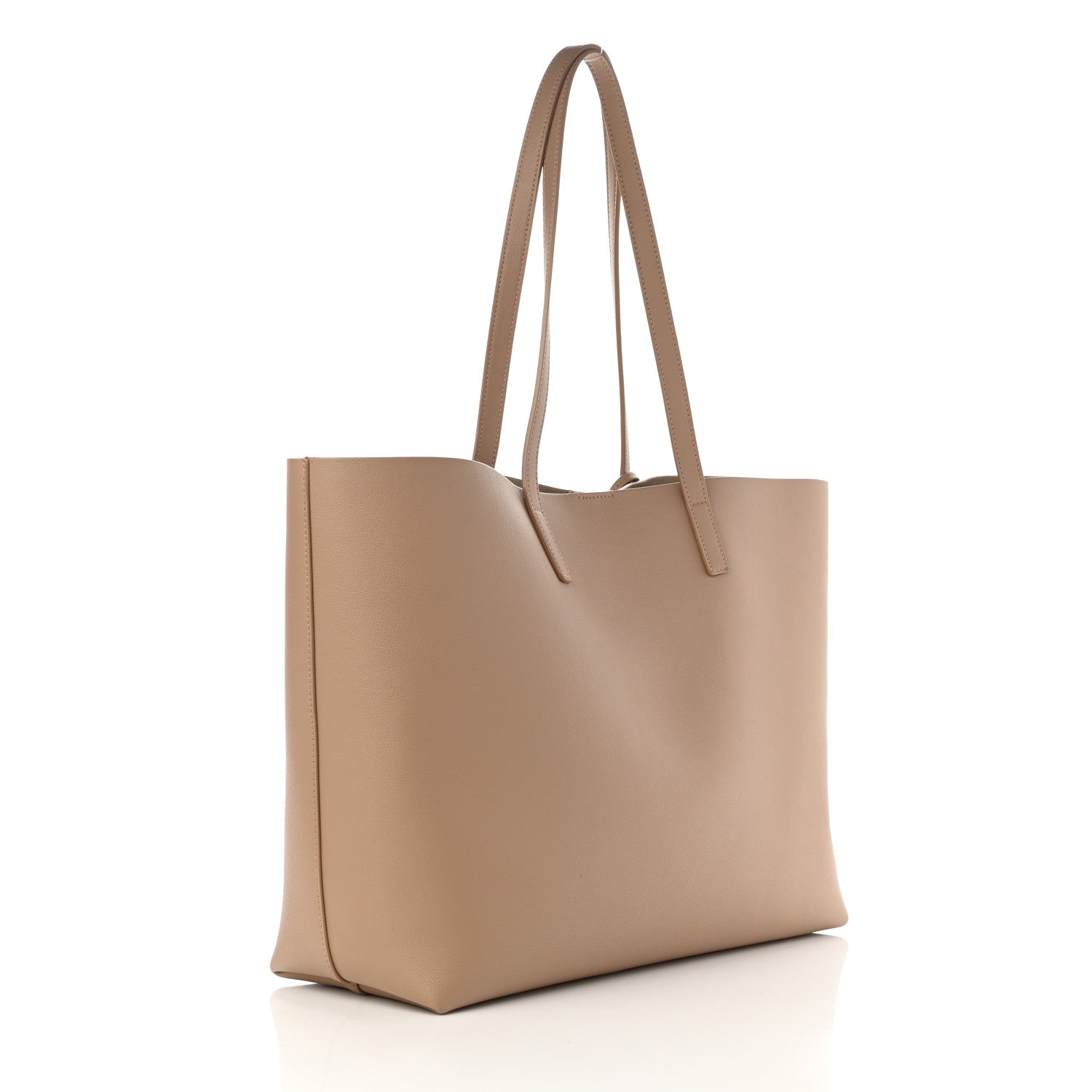 Saint Laurent Calfskin Large Shopping Tote Beige 4 of 11
