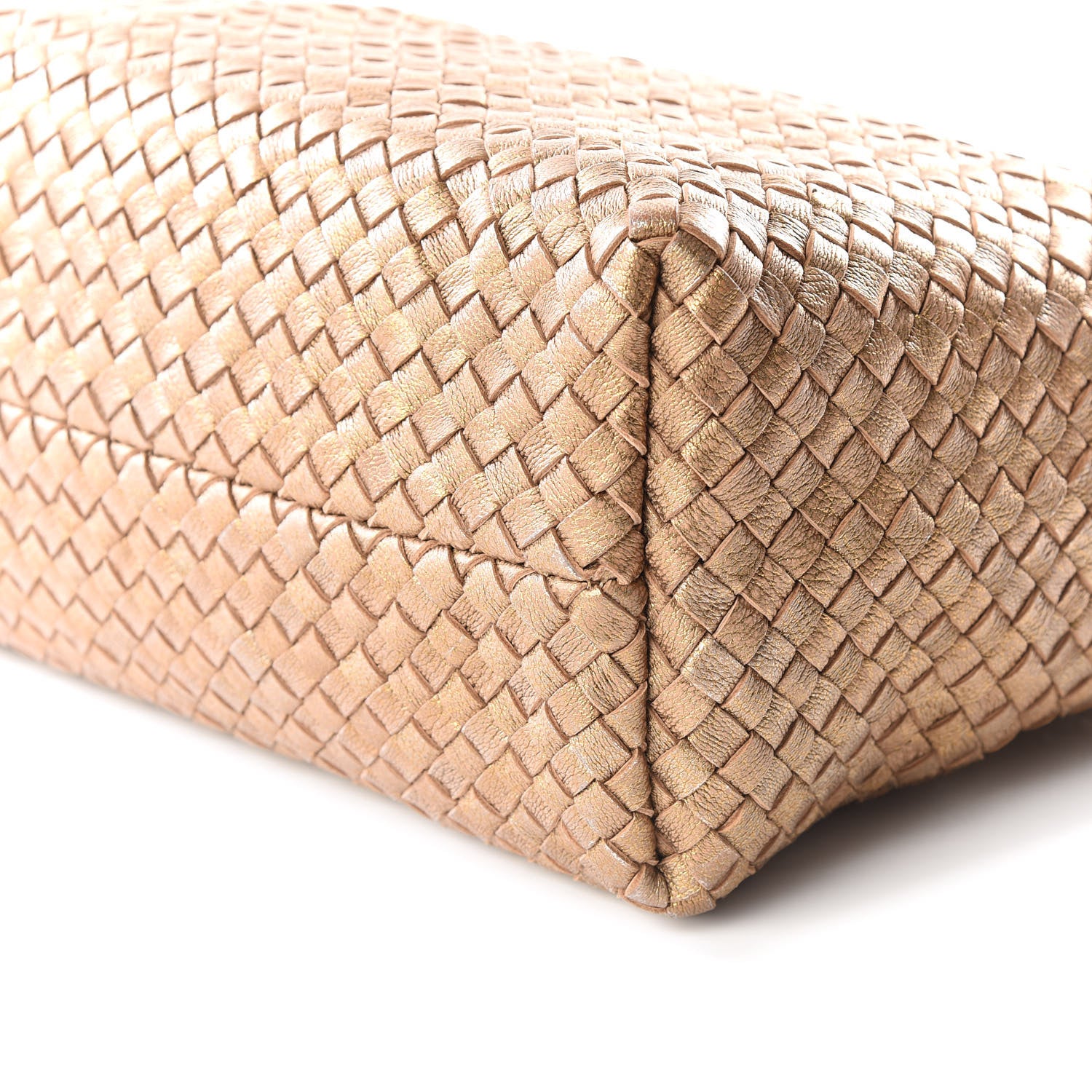 Bottega Veneta Chevre Intrecciato Intrecciato Mini Cabat Ottone 6 of 10