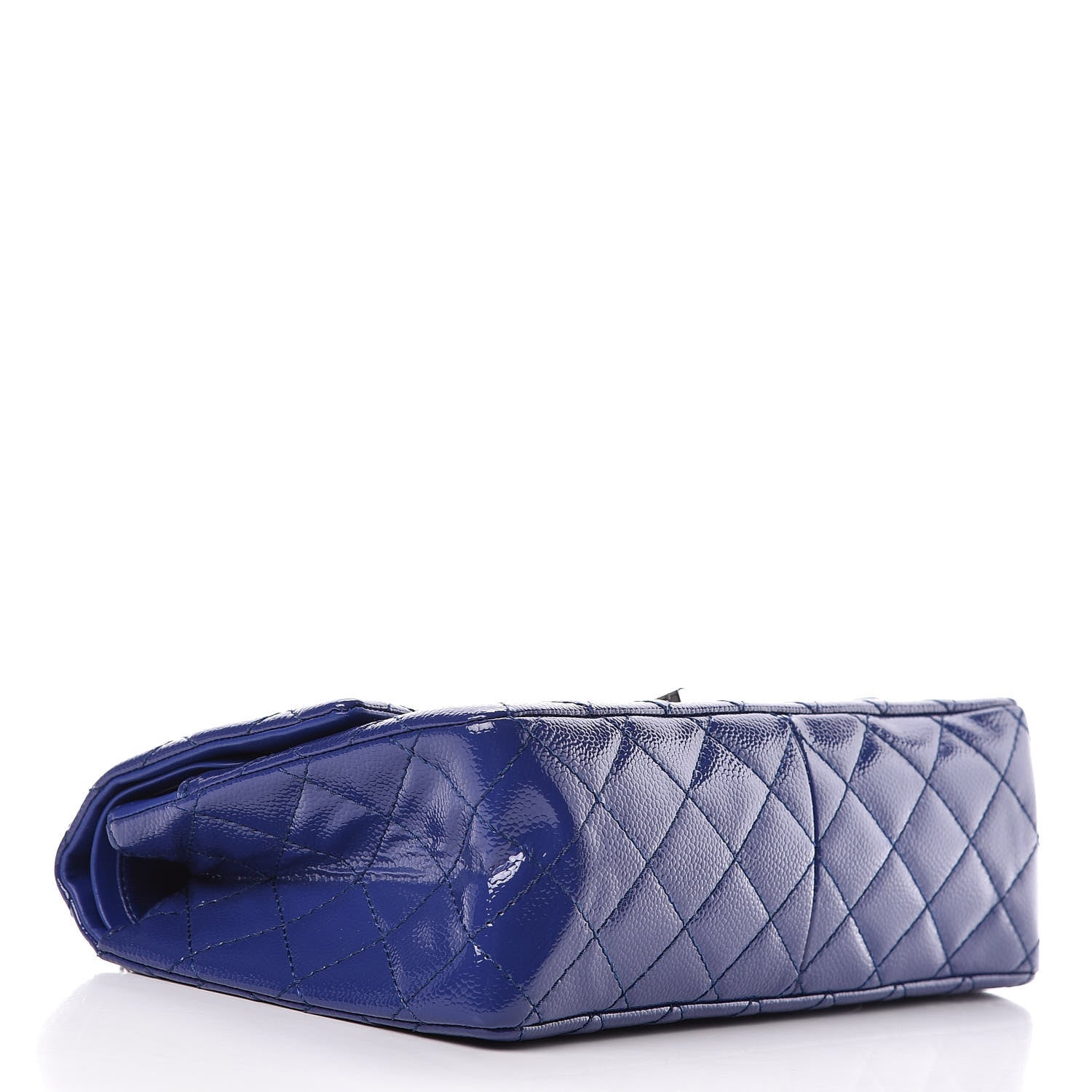 Chanel Patent Caviar Quilted 2.55 Reissue 226 Flap Blue 4 of 10