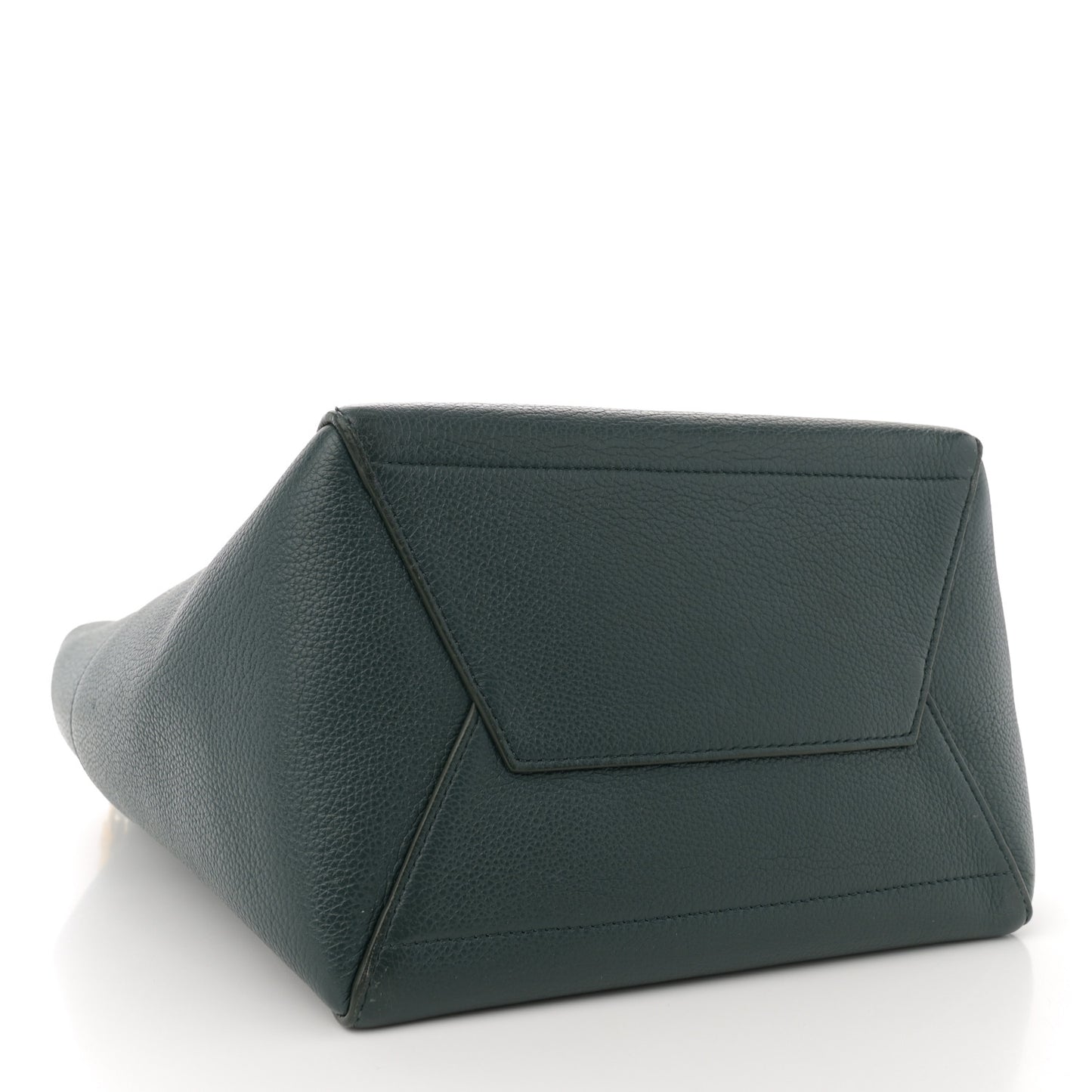 Soft Grained Calfskin Sangle Bucket Bag Amazone