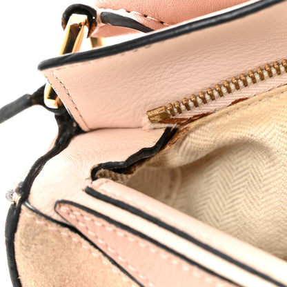 Loewe Calfskin Suede Small Puzzle Bag Blush 11 of 12