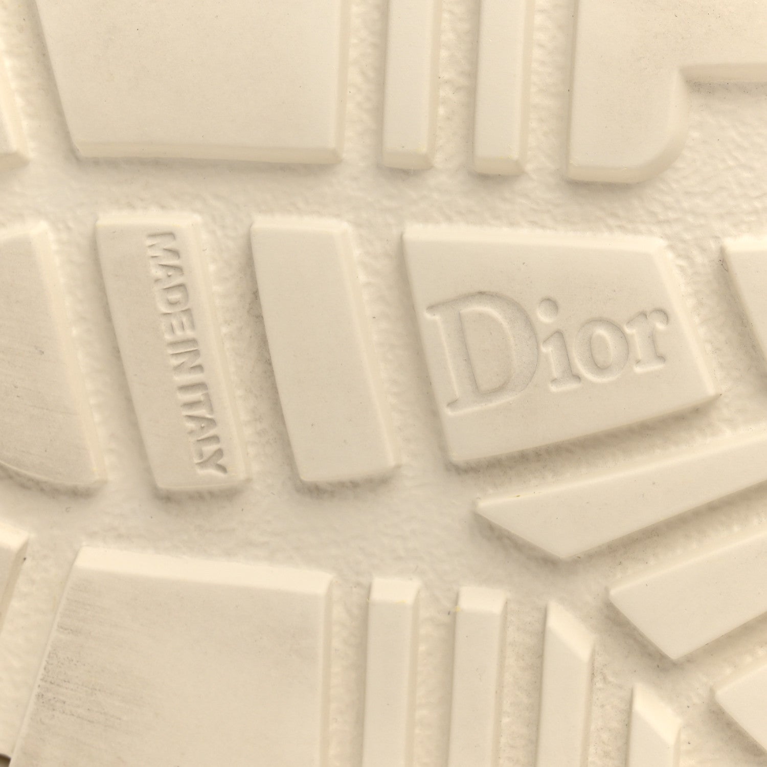 Christian Dior Lambskin Dioract 10mm Slide Sandals 37.5 Off White 6 of 11