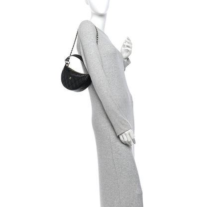 Chanel Caviar Quilted Other Shape With Chain Black 2 of 11