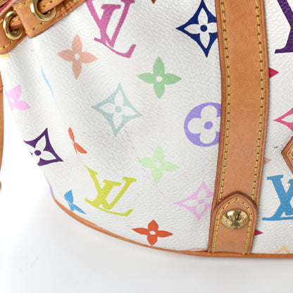 Louis Vuitton Monogram Multicolor Theda GM White 7 of 12
