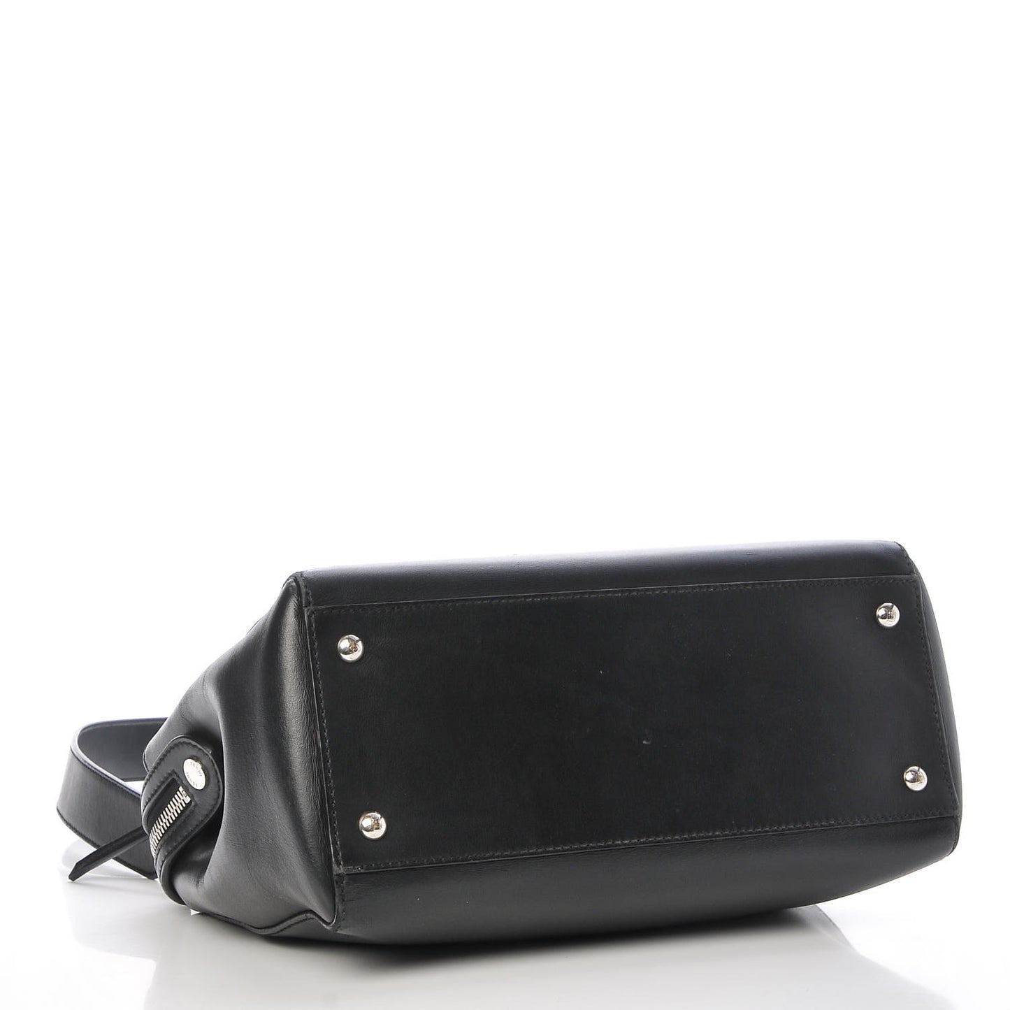 Vitello Baltico Dolce DotCom Satchel Black Blue Royal