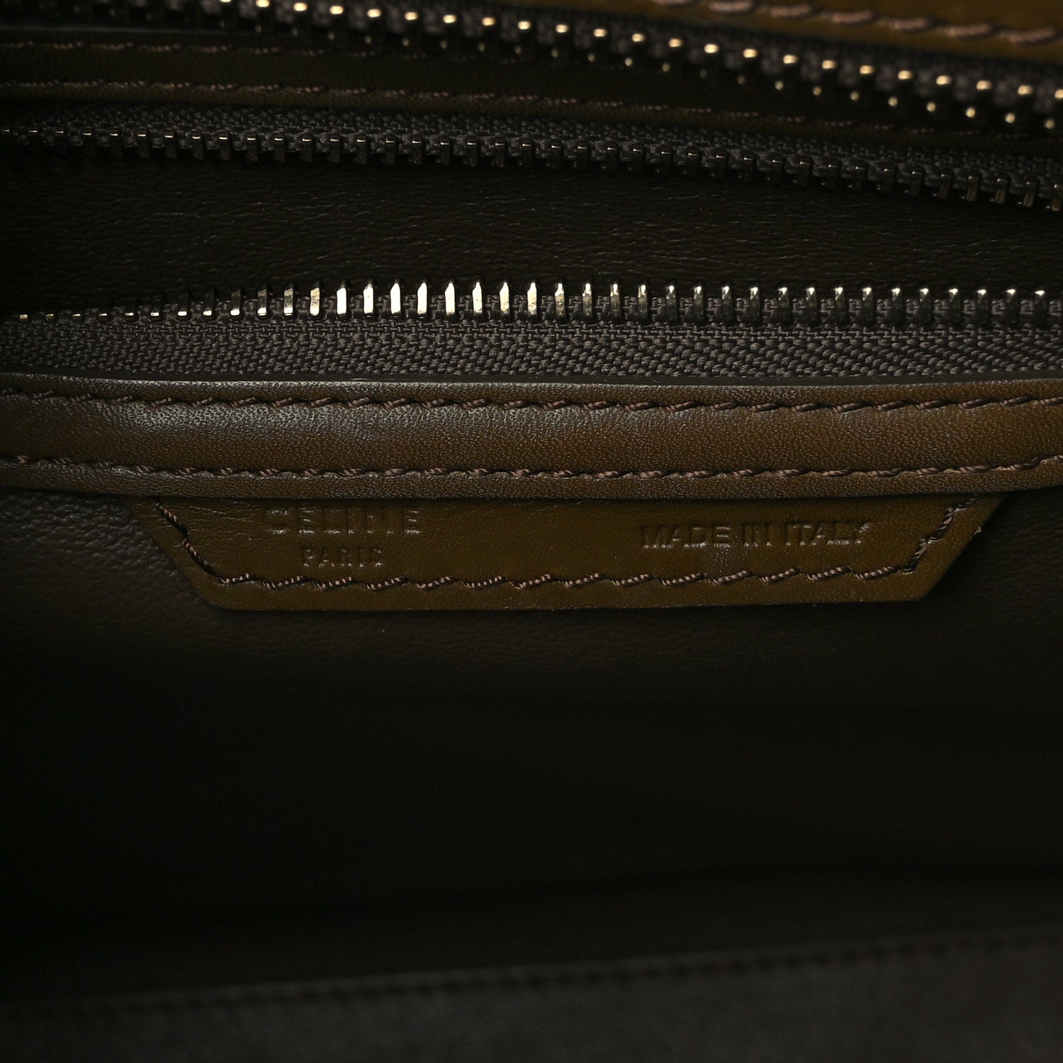 Celine Velluto Smooth Calfskin Suede Micro Tri-Color Luggage 6 of 9