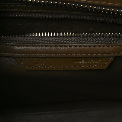Celine Velluto Smooth Calfskin Suede Micro Tri-Color Luggage 6 of 9