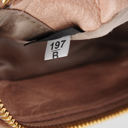 Miu Miu Leather Matelasse Lux Crossbody Cipria 10 of 10