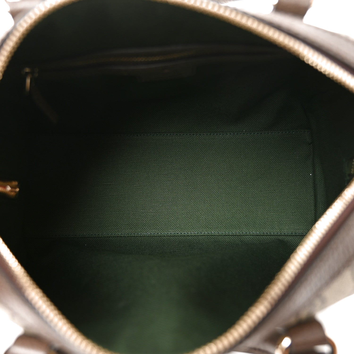 Gucci GG Supreme Monogram Web Medium Ophidia Top Handle Bag Beige Dark Brown 5 of 10