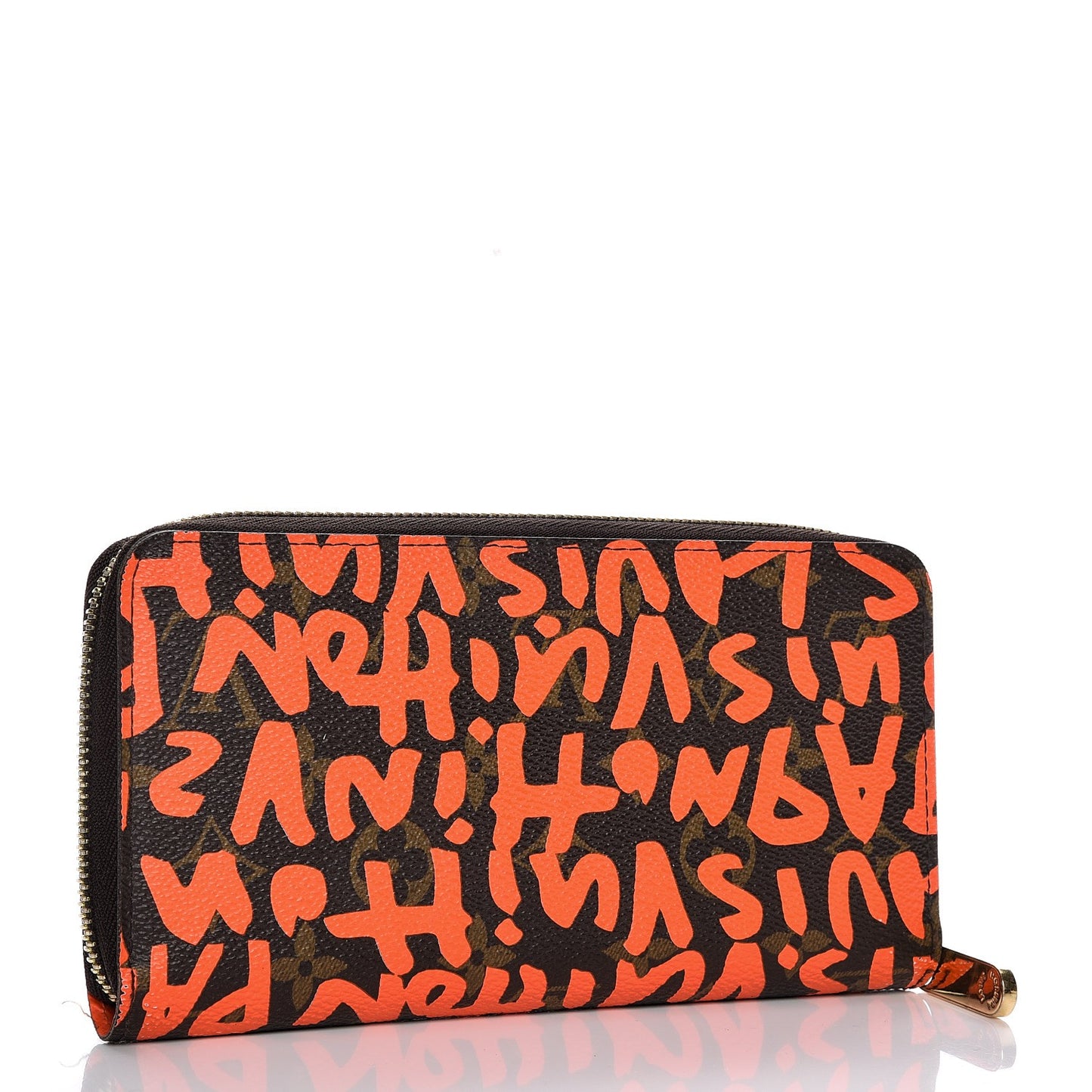 Monogram Graffiti Zippy Wallet Orange
