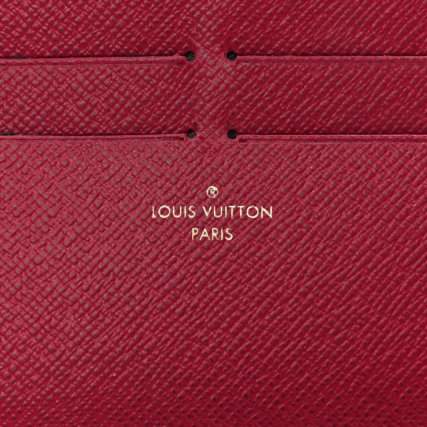 LOUIS VUITTON Calfskin Felicie Card Holder Insert Pink