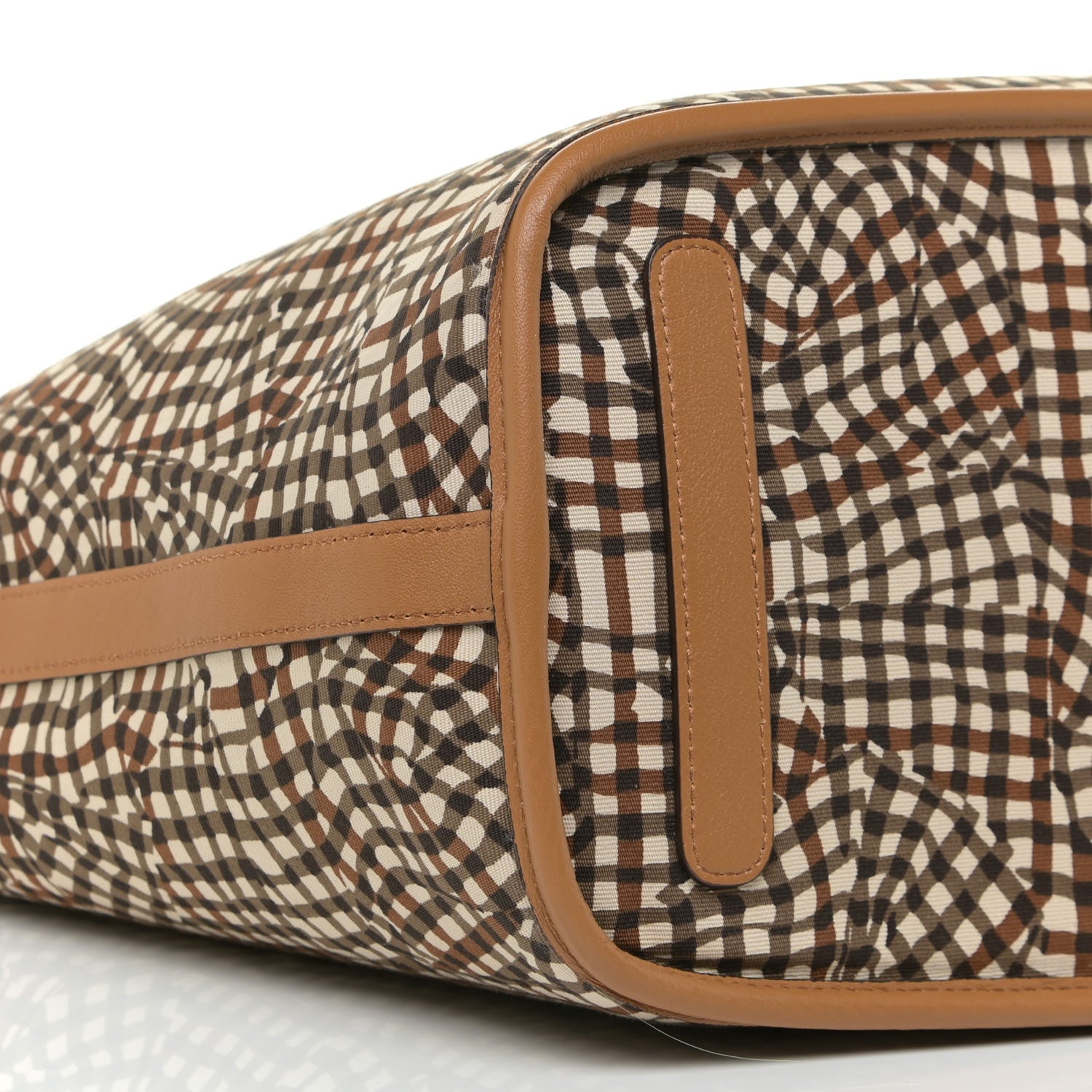 MCM Visetos Medium Liz Reversible Shopper Tote Cognac 11 of 17