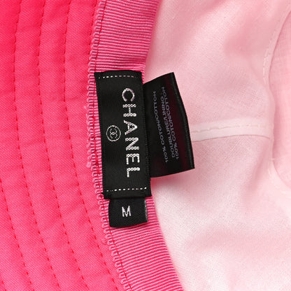 Chanel Canvas CC Bucket Hat M Fuchsia Orange 6 of 6