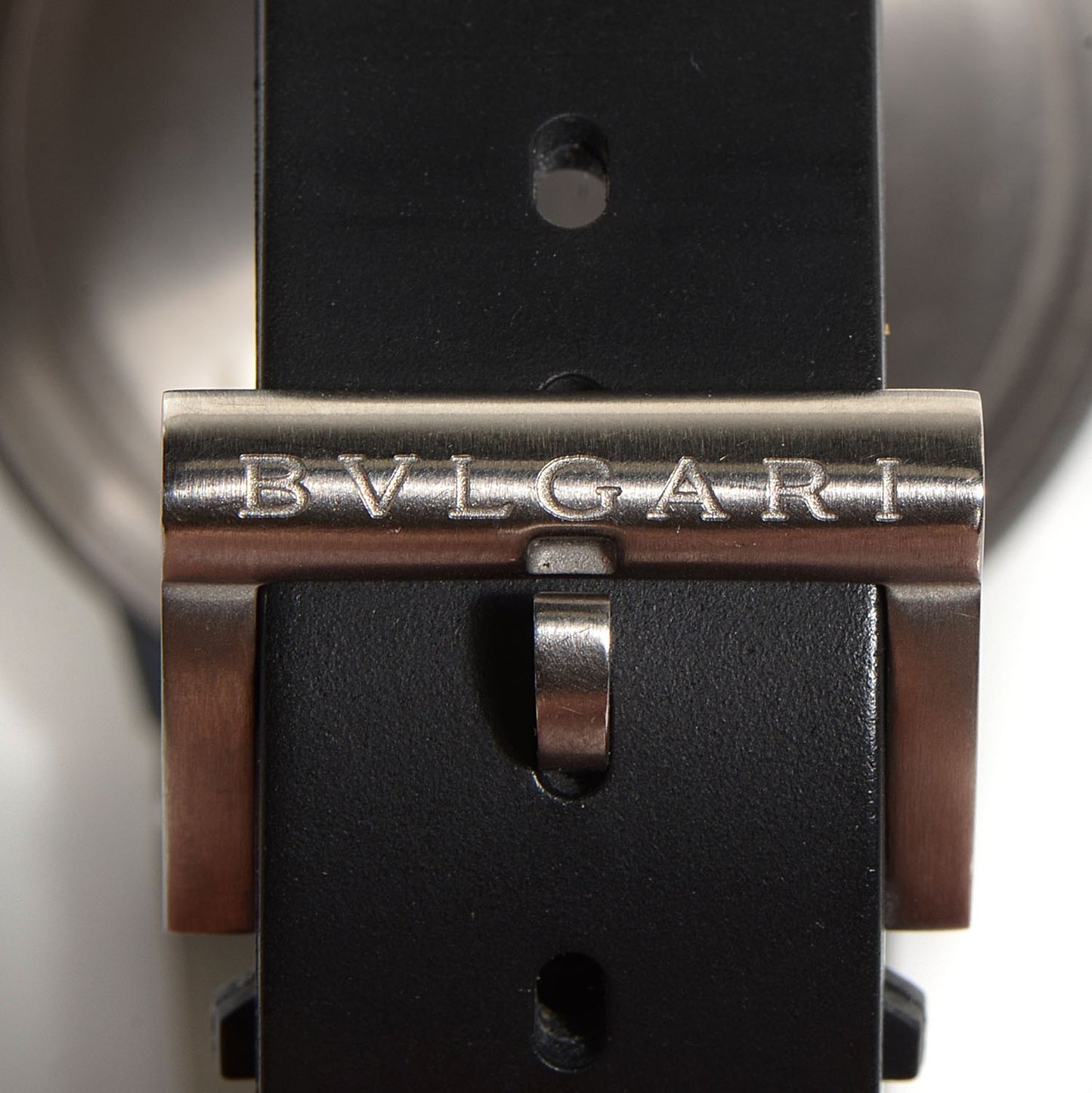 Titanium Rubber 38mm Diagono Automatic Watch Black