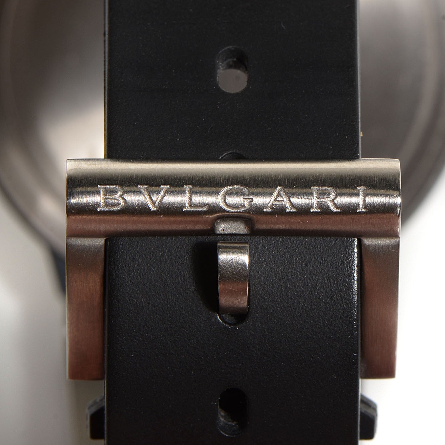 Bulgari Titanium Rubber 38mm Diagono Automatic Watch Black 5 of 6