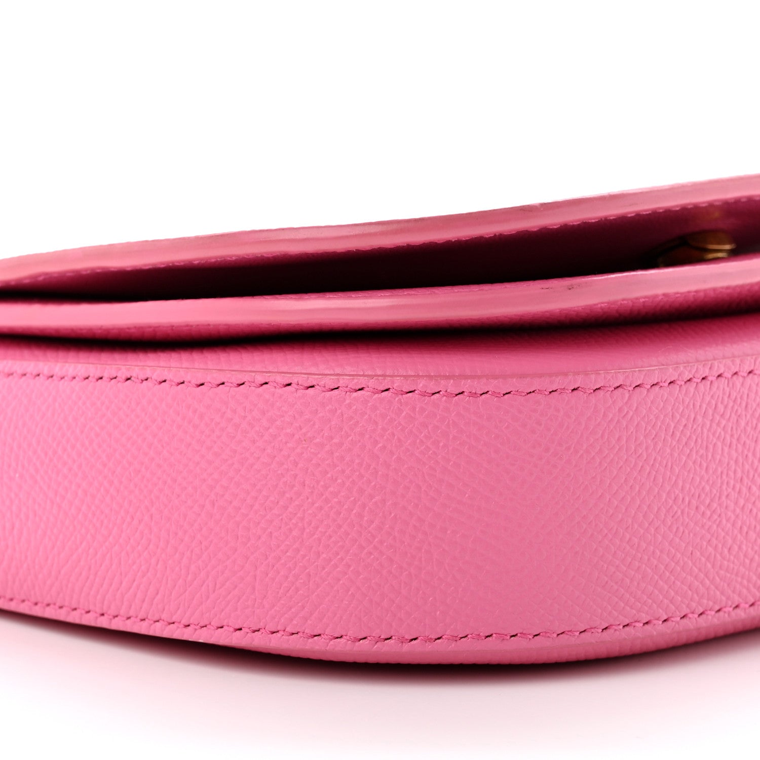 Balenciaga Signature Grained Calfskin Logo Print Ville Day Bag XS Rose Bubblegum Black 8 of 10