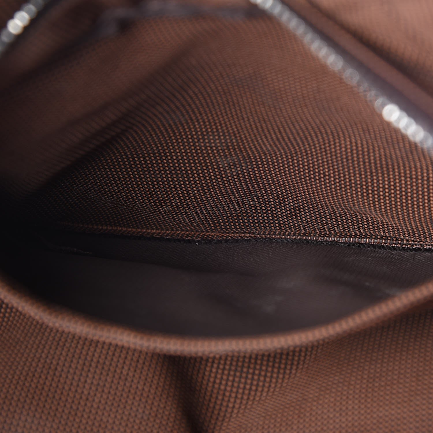 Hermes Canvas Herline PM Brown 8 of 8