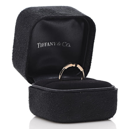 Tiffany 18K Rose Gold T Wire Ring 47 4 5 of 5