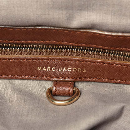 Marc Jacobs Calfskin Quilted Stam Brown 7 of 10