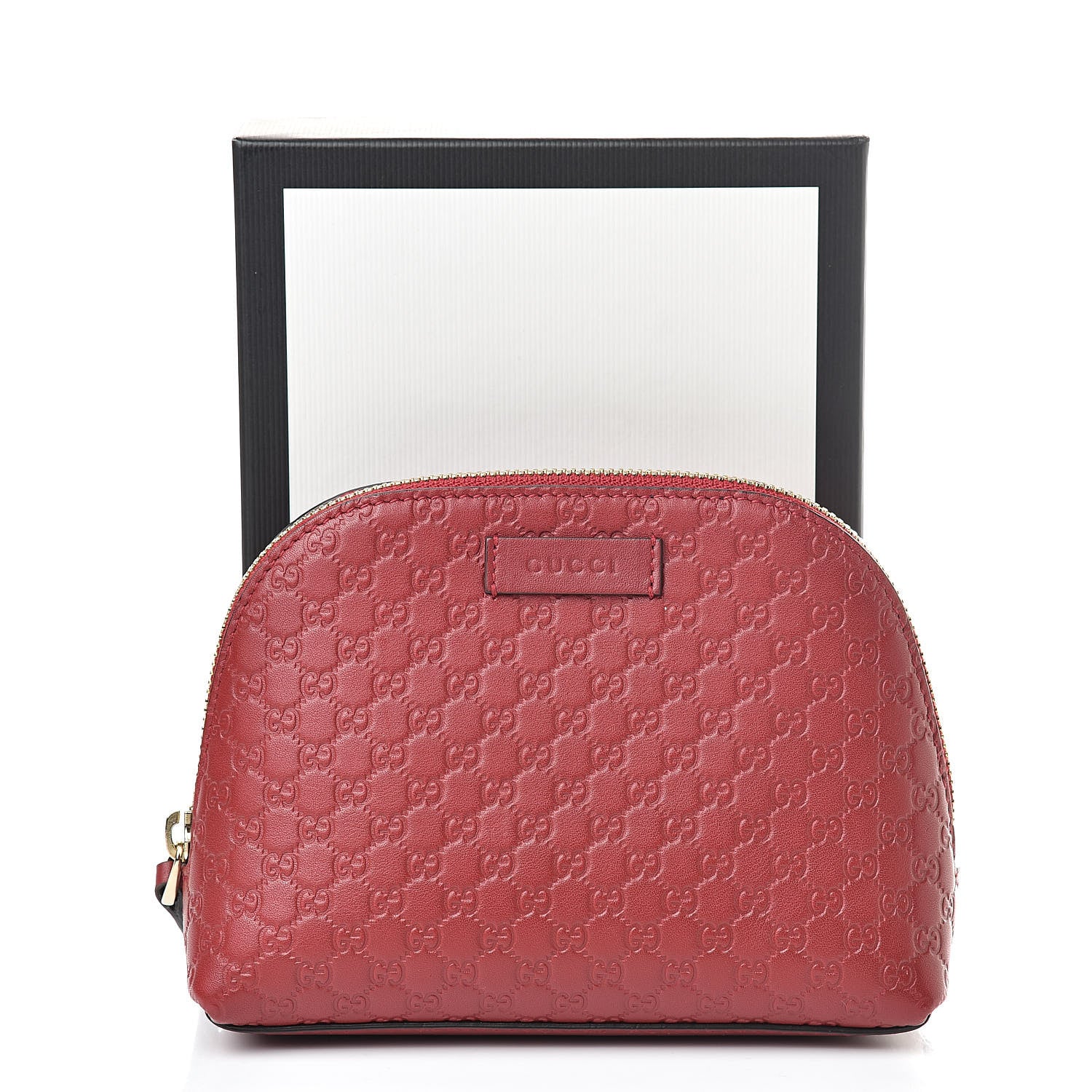 Gucci Microguccissima GG Cosmetic Case Red 8 of 8