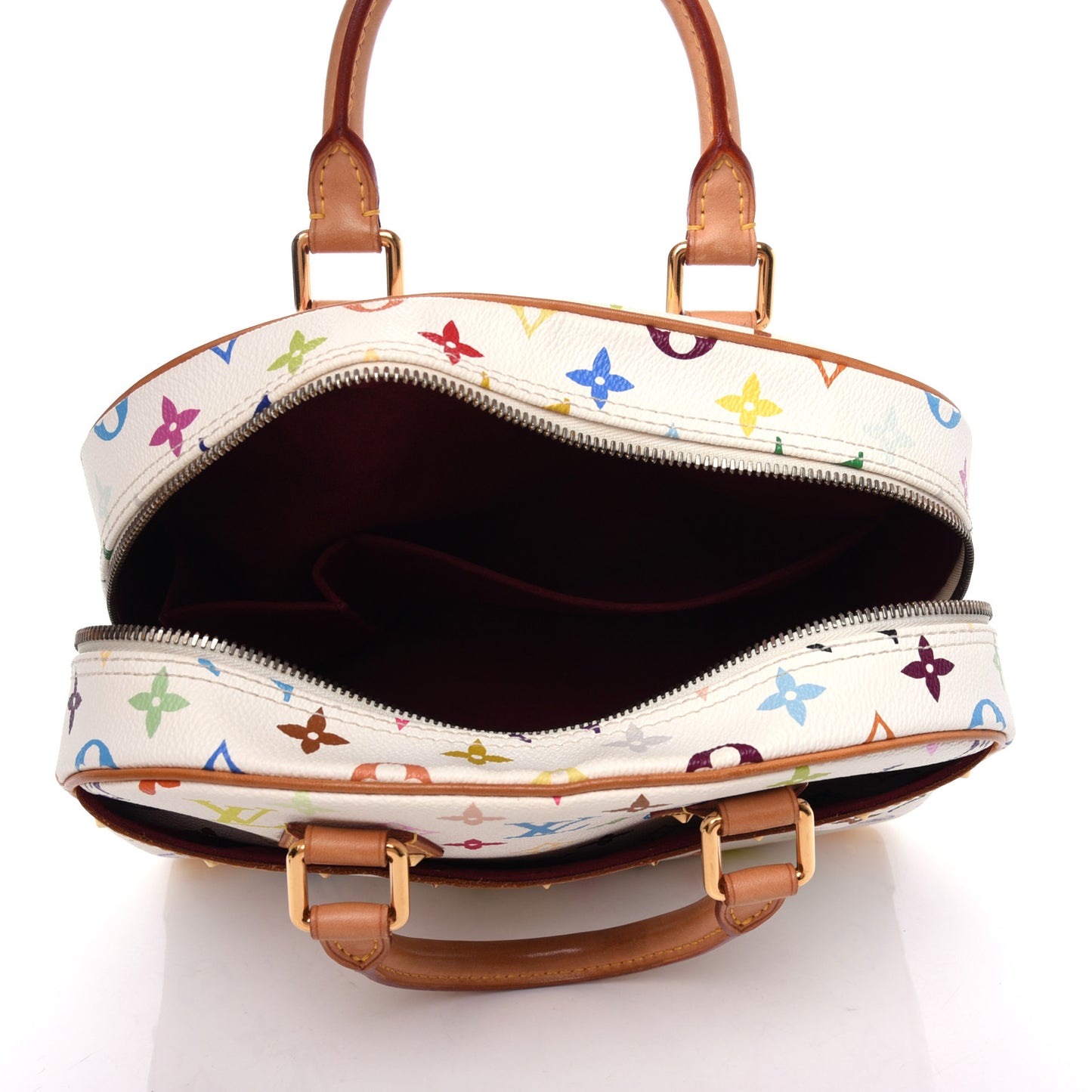 Monogram Multicolor Trouville White