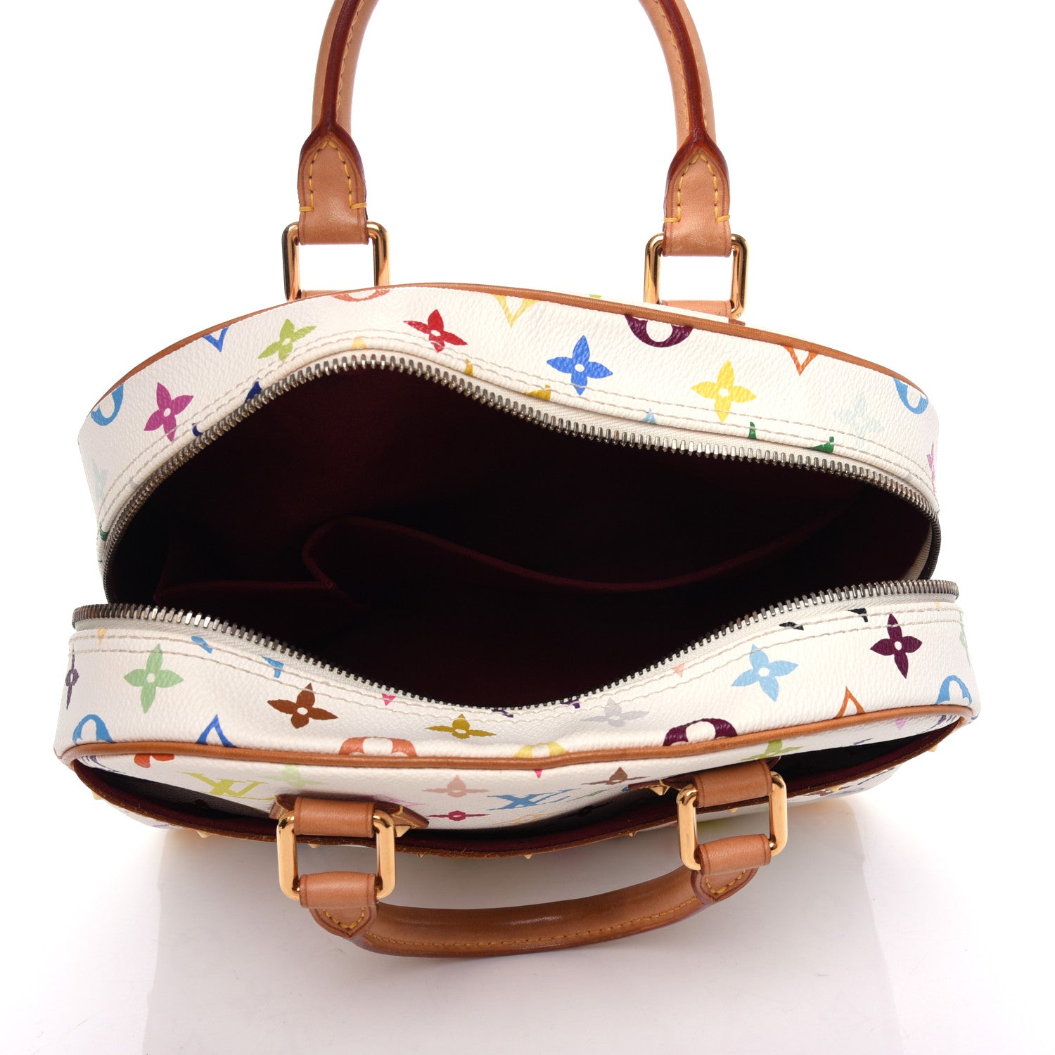 Louis Vuitton Monogram Multicolor Trouville White 5 of 7