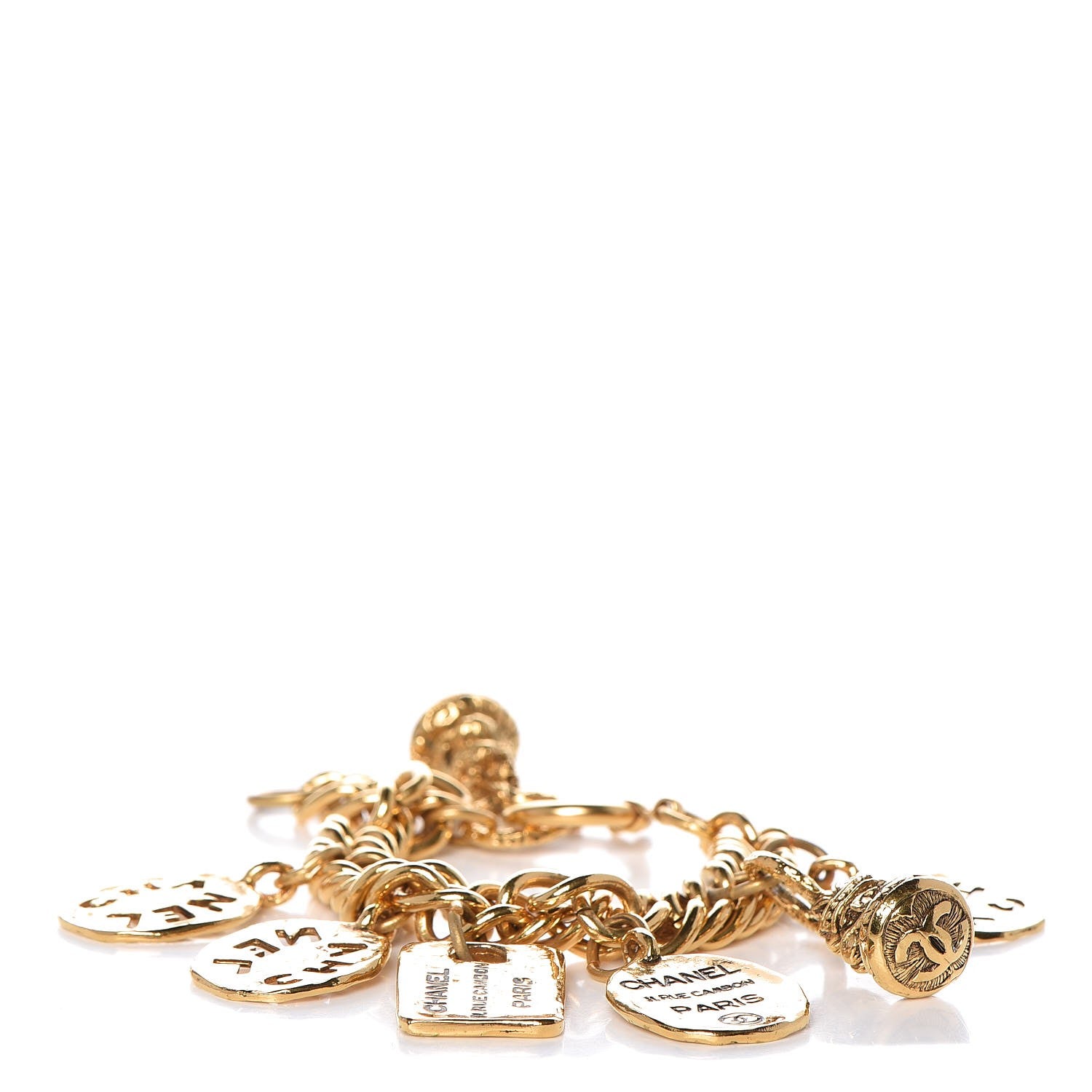 Chanel Charm Bracelet Gold 1 of 6