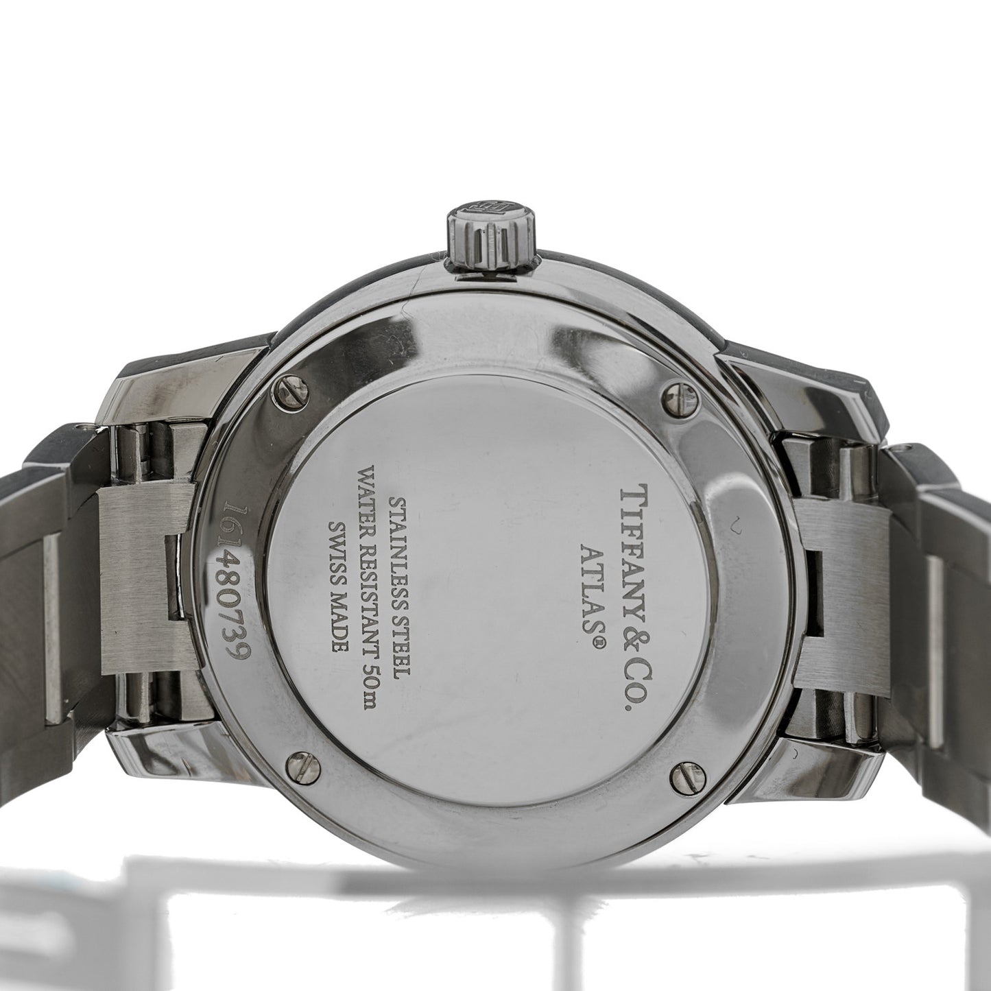 Stainless Steel 29mm Atlas 2-Hand Quartz Watch Pink