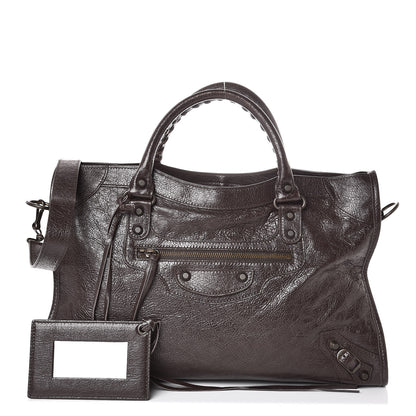 Balenciaga Agneau Classic Hardware City Charbon 1 of 10